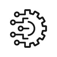 Clipart fogaskerék, ami a műszaki fejlesztésre és innovációra utal