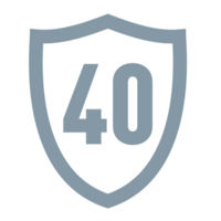 Garantáltan 40 év anyaggaranciával.