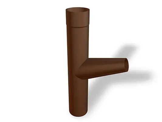 A PREFA kúpos csőcsatlakozó, Ø 100 x 50-75 mm, rugalmas átmenetet biztosít különböző átmérőjű csövek között tetővízelvezető rendszerekben.
